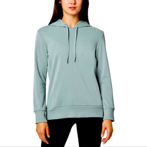 Mondetta Ladies Hoodie, Green (L) - Picture 3 of 6